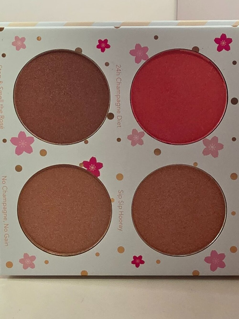Beauty Bakerie COTTON CANDY CHAMPAGNE Blushlighter PALETTE